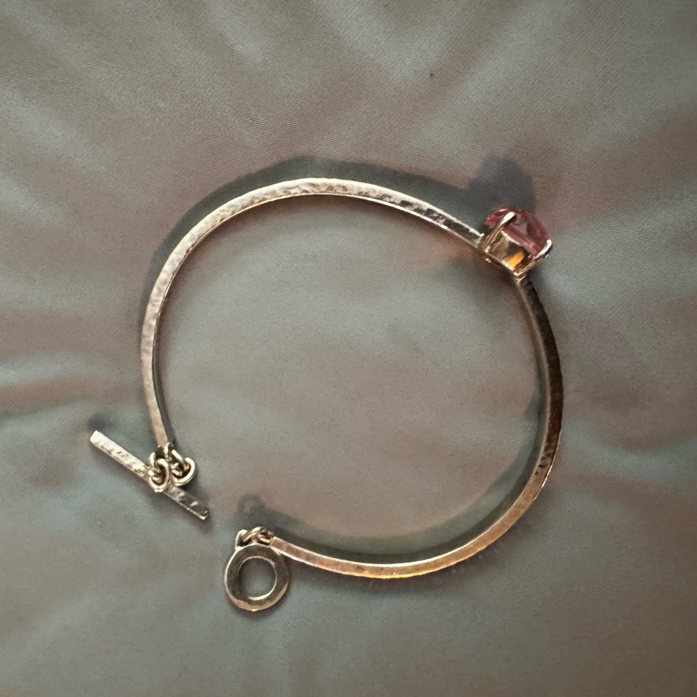 Ippolita Silver and Pink Modern Bracelet